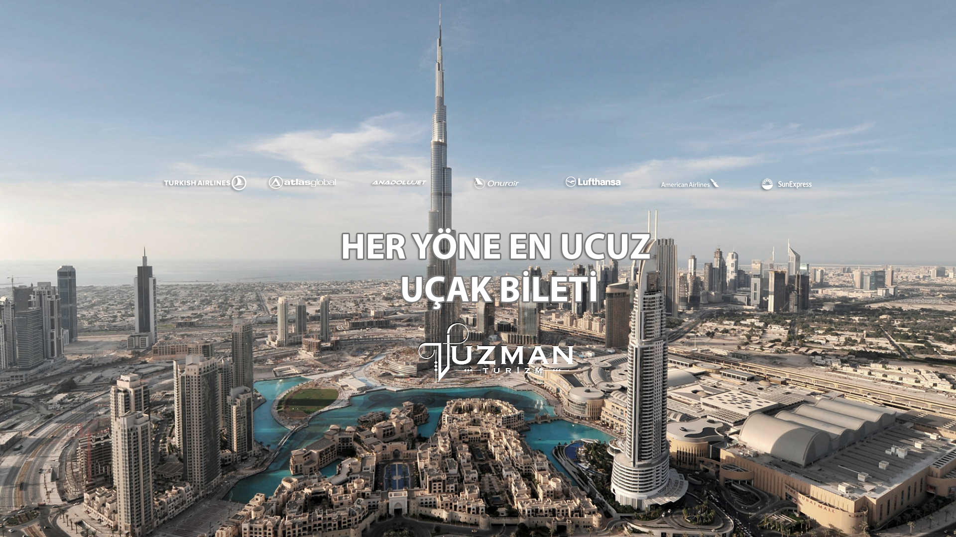 En güzel yolculuklar, en uygun uçak biletiyle başlar 